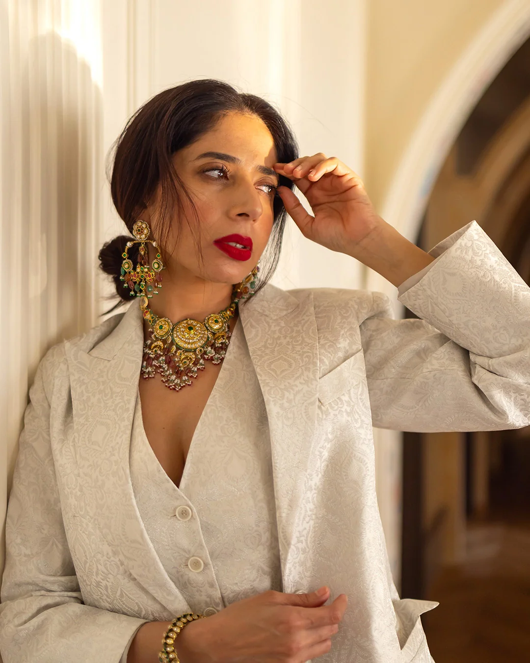 Asha Choker Necklace - Image 5