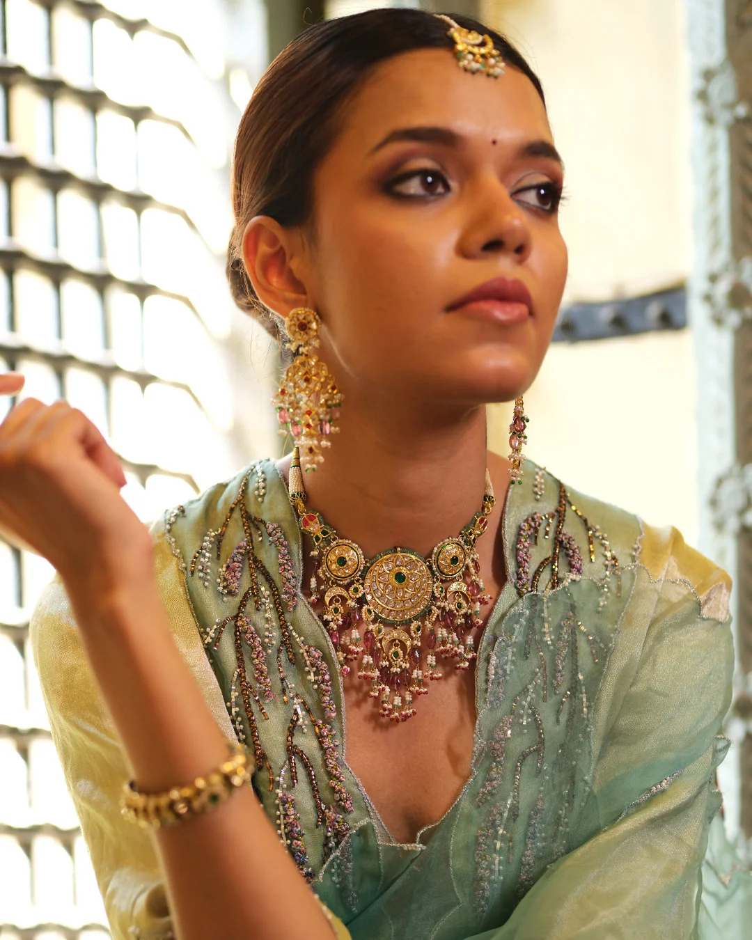 Asha Choker Necklace - Image 7