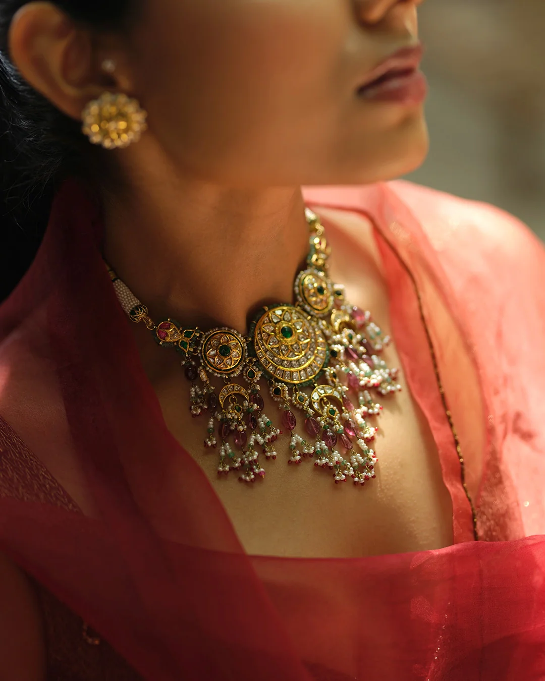 Asha Choker Necklace - Image 9