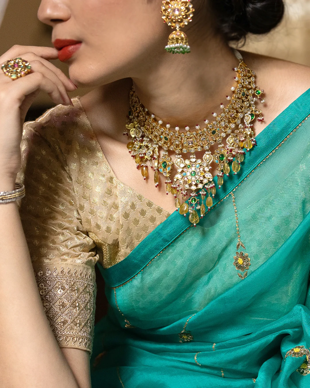 Chavi Choker Necklace - Image 4