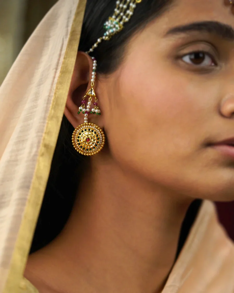 Crimson Ear Studs - Image 5