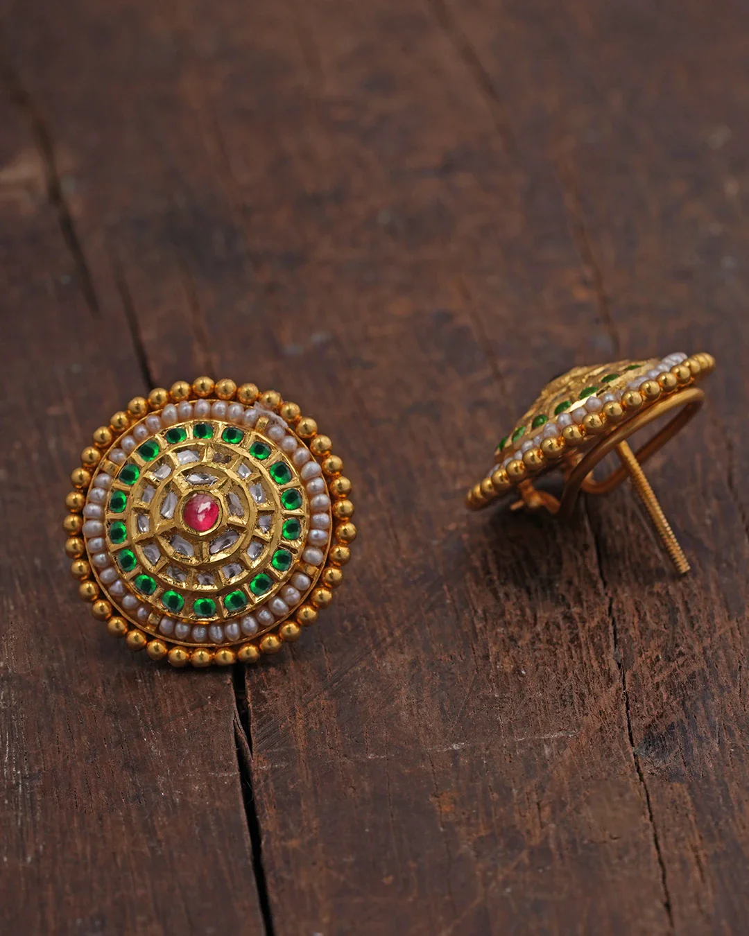 Crimson Ear Studs - Image 6