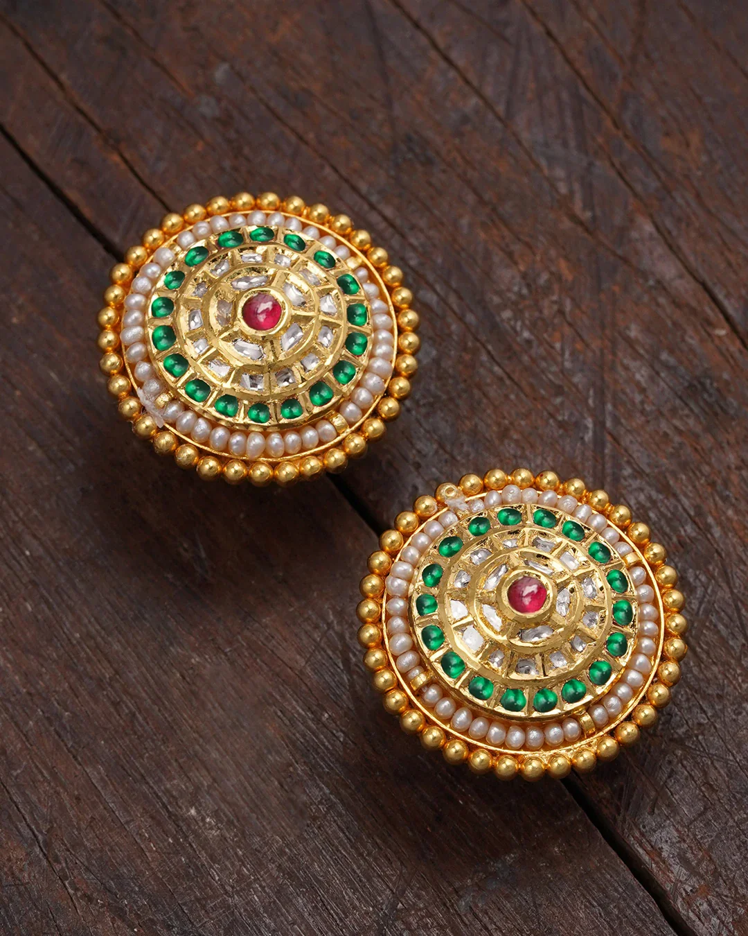 Crimson Ear Studs - Image 7