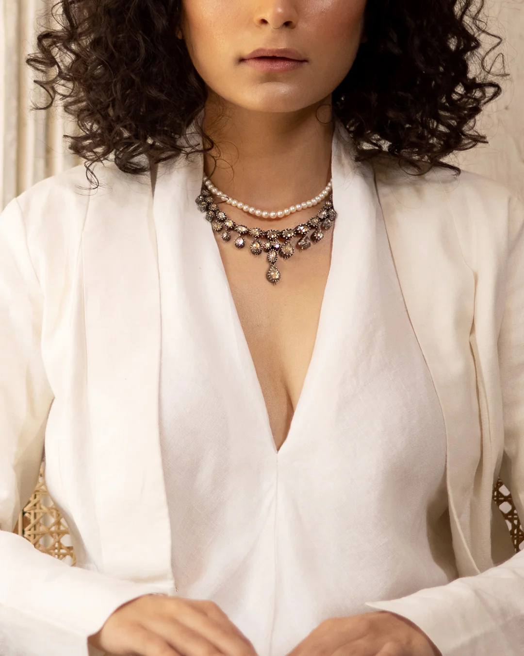 Farhat Pachchikam Necklace - Image 3