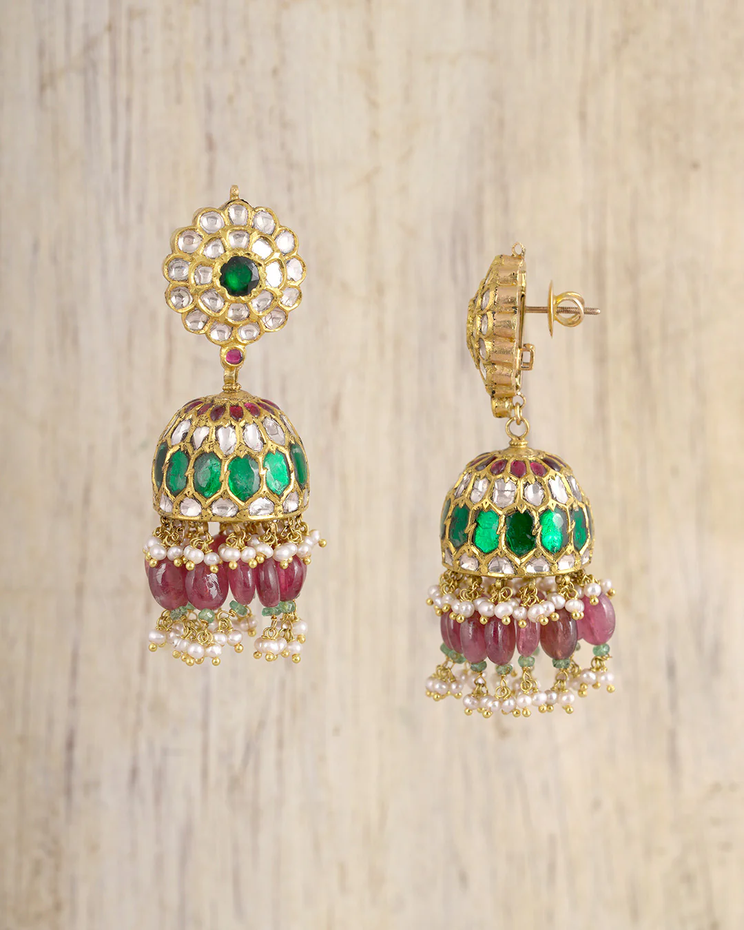 Gaurya Jhumka Earrings - Image 3