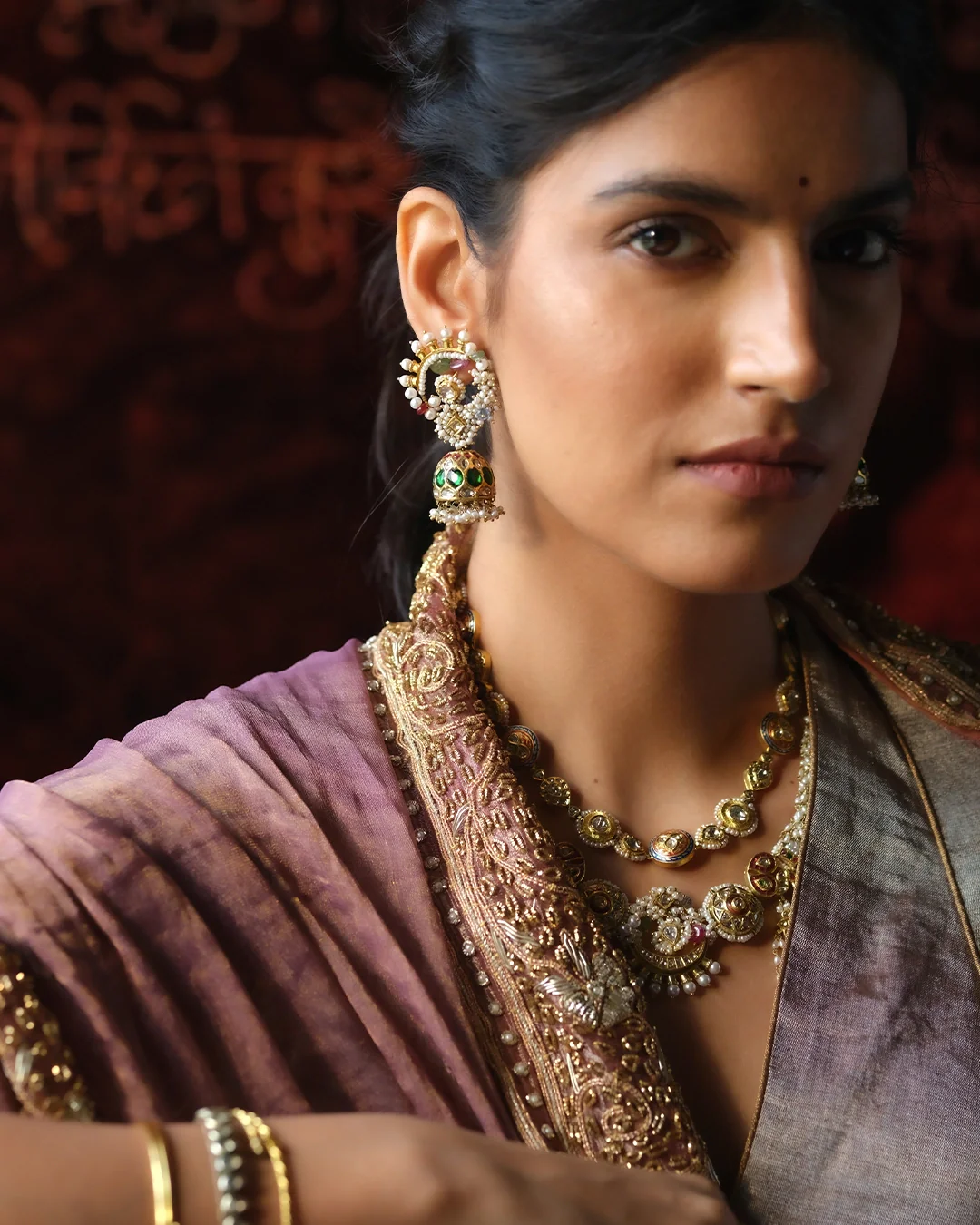 Itr Jhumka Earrings - Image 4