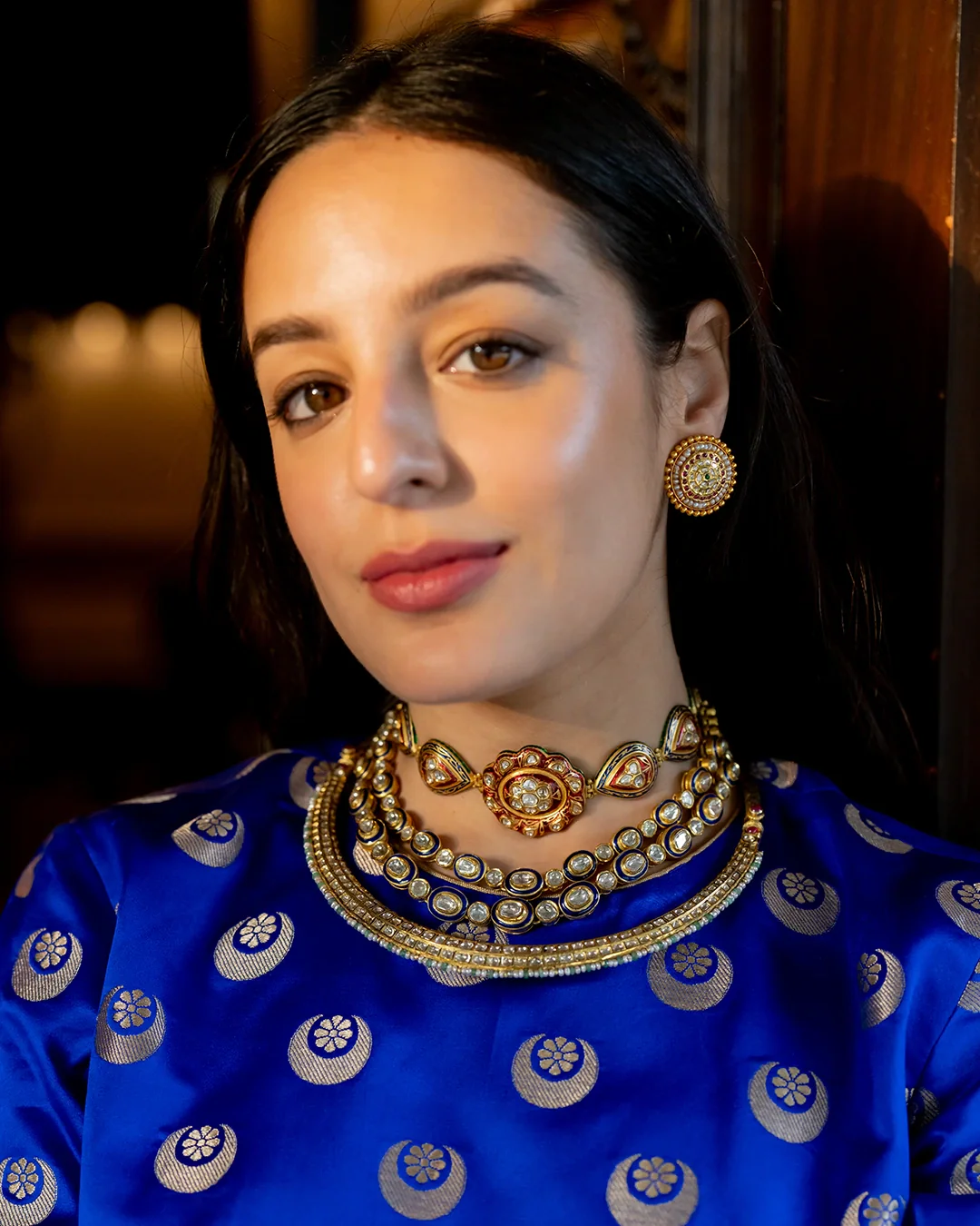Kalki Full Hasli Necklace - Image 10