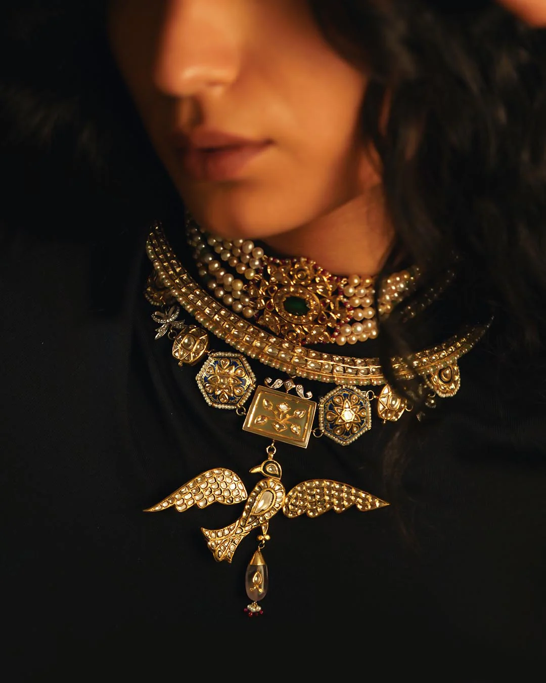 Kalki Full Hasli Necklace - Image 5