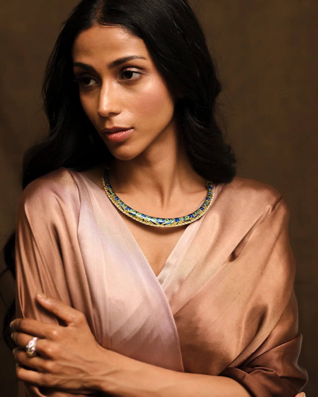 Kalki Half Hasli Necklace - Image 4