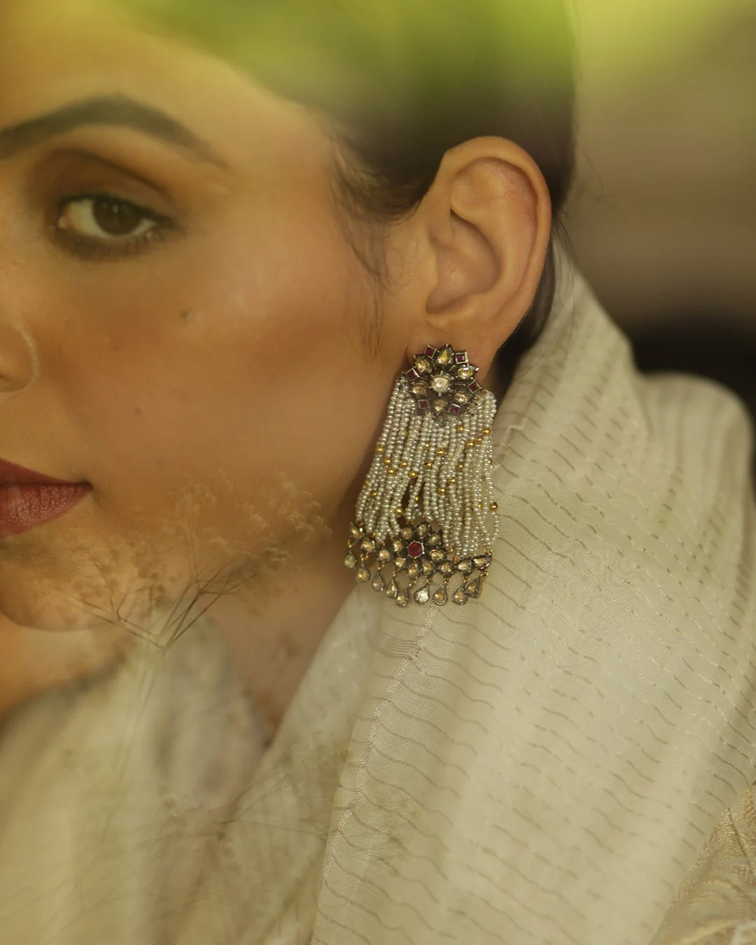 Mogra Earrings - Image 4