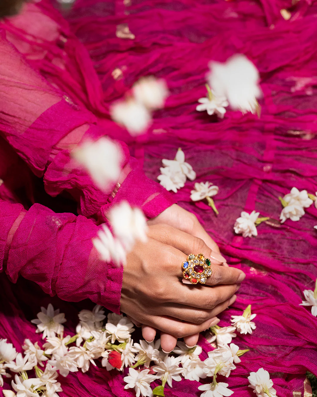 Nafisa Navratna Ring - Image 6