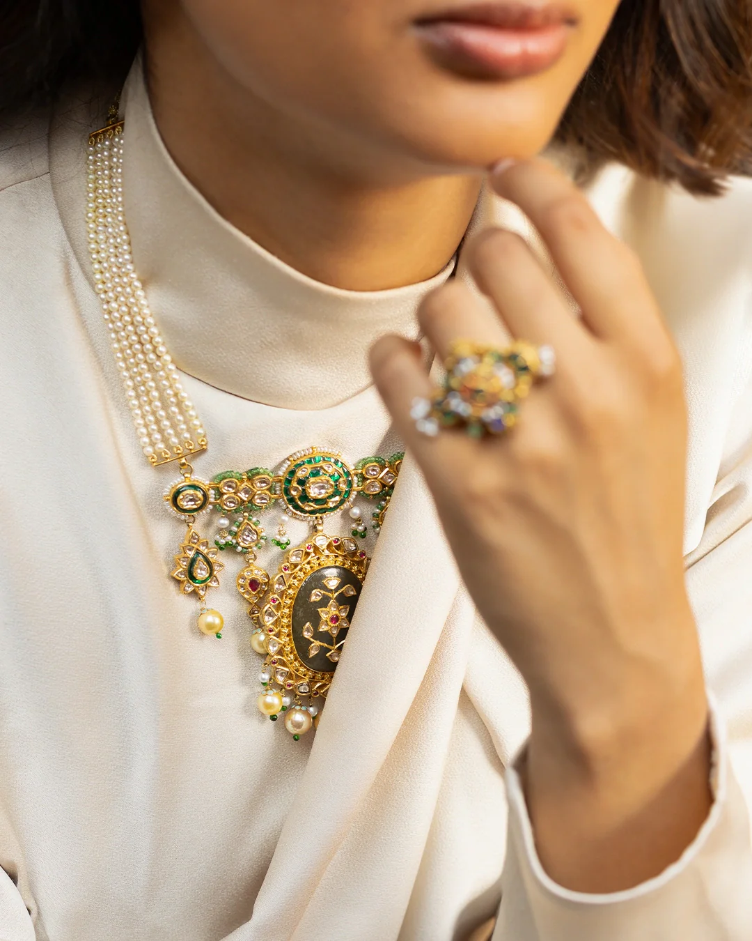 Nivi Jaisalmeri Necklace - Image 3