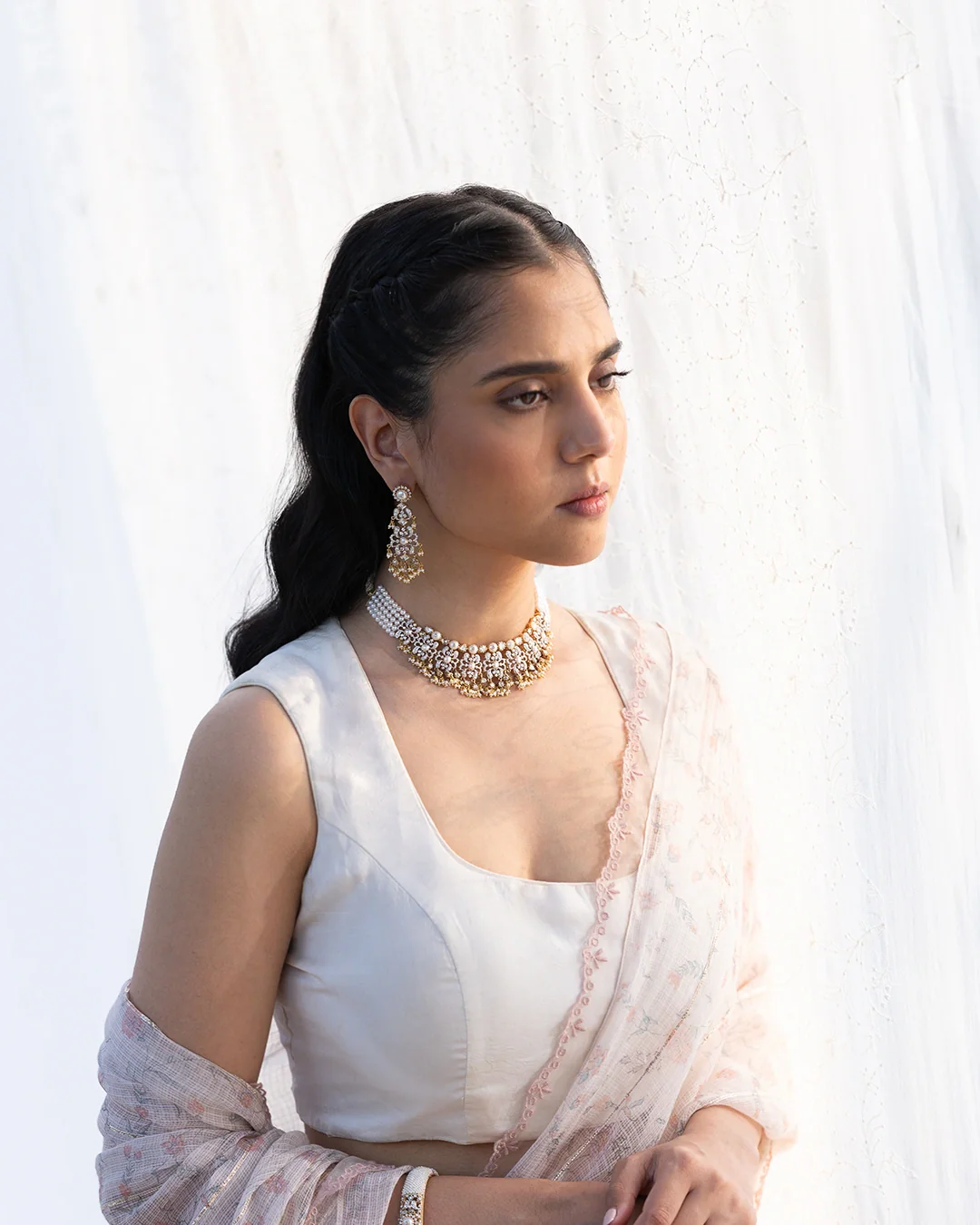 Noorie Choker Necklace - Image 3