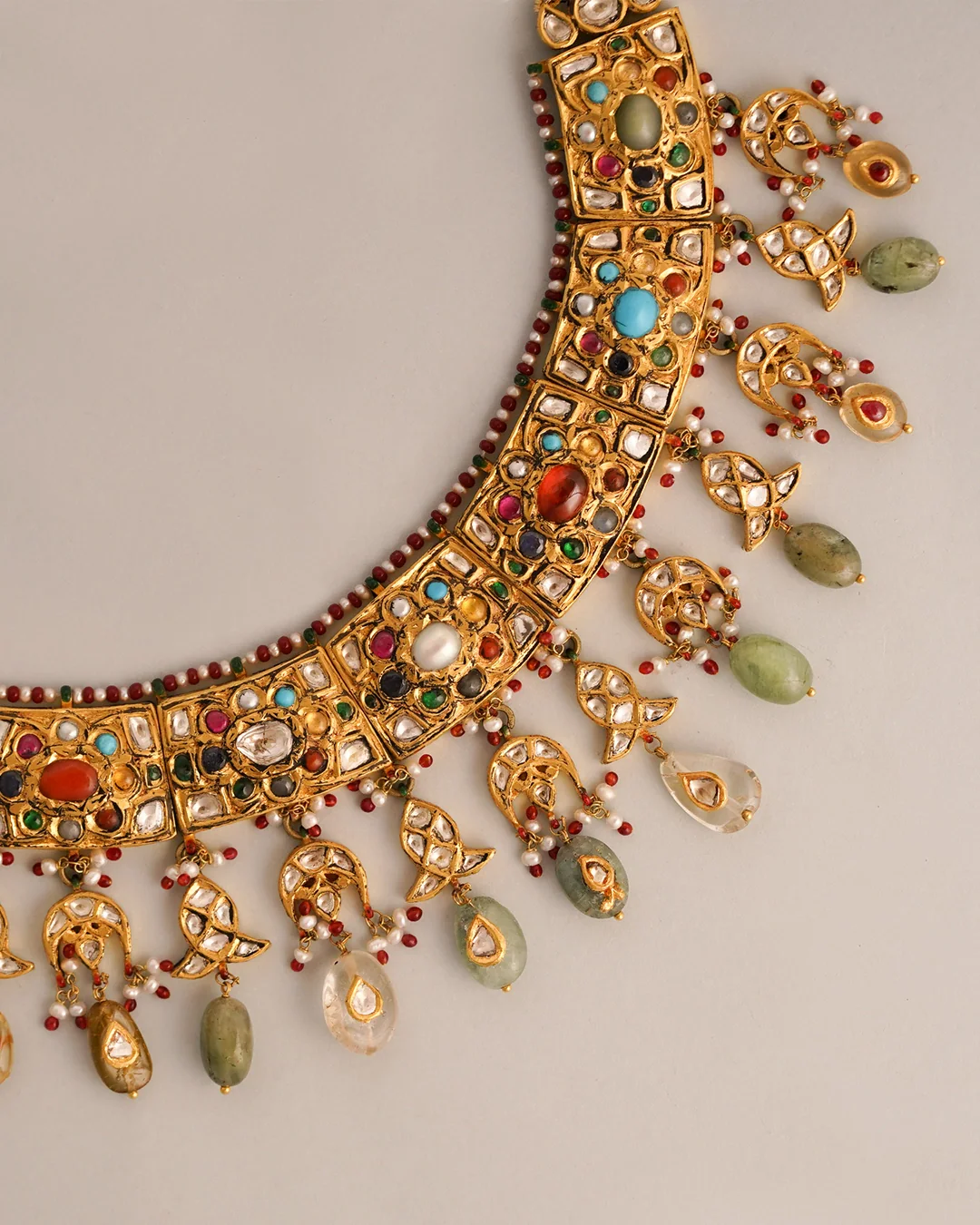 Rajasi Navratna Necklace - Image 3