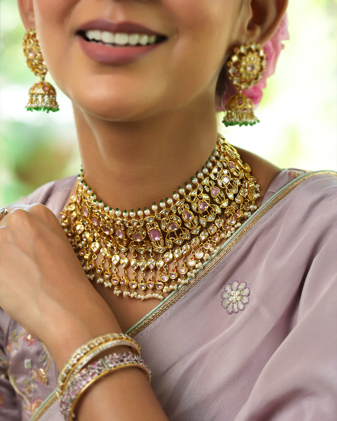 Saira Choker Necklace - Image 3