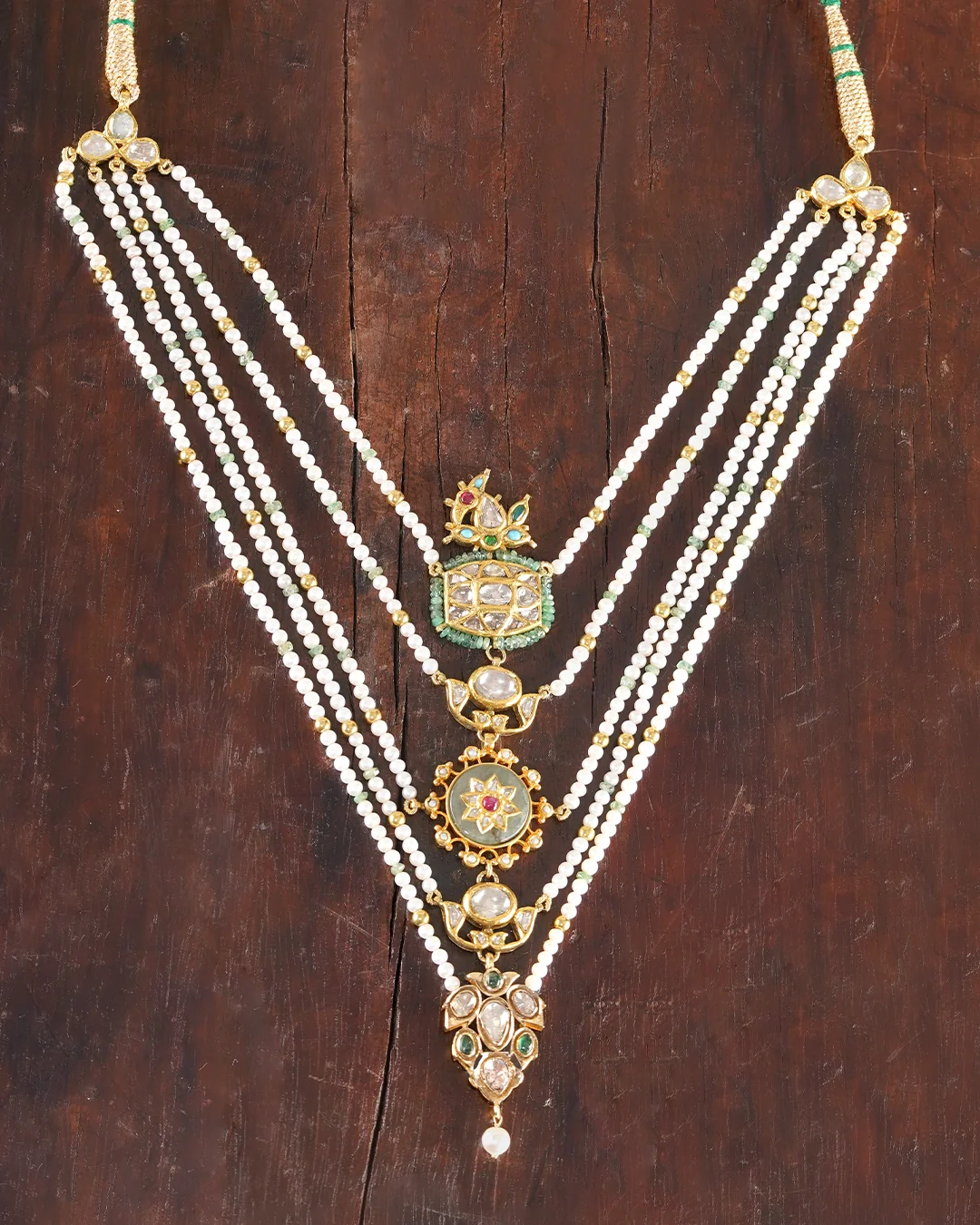 Zeeba Panchlada Necklace - Image 3